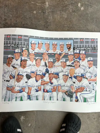 LARRY EISENSTEIN LIMITED EDITION PRINT BLUEJAYS 19, View more