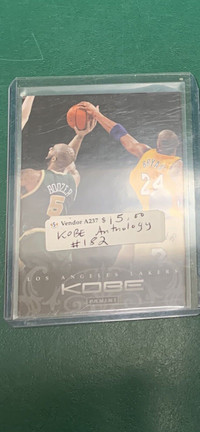 Kobe Bryant Anthology #182 Lakers NBA Showcase 267