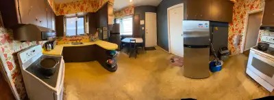 Fully furnished private room upstairs for male students only