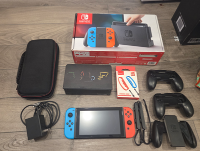 Nintendo Switch Gen 1 Bundle – Dock, Case Extras, View more