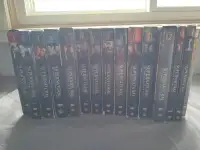 Movie and TV series DVD collections