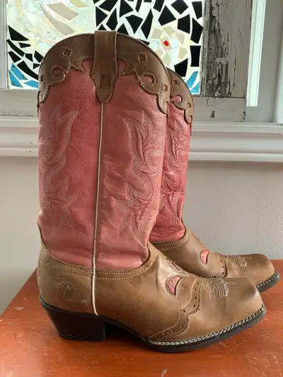 Pink Western Boots, View more