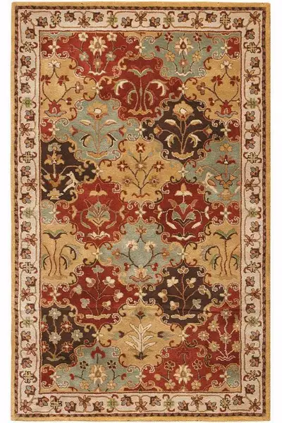 CARPET: EMPIRE COLLECTION 100% WOOL BEIGE RUG 9'X 13', View more