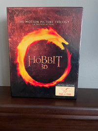 Limited Edition #2565 Hobbit 3D, Blu-ray, DVD Trilogy