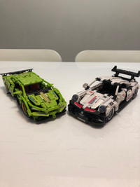 Lego Porsche and Lamborghini Replica