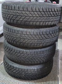 235/65R17 Winter Tires & Rims – LIKE NEW!