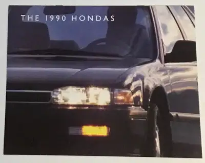 1990 HONDA FULL LINE Auto Brochure For Sale, View more