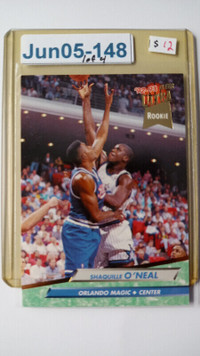 1992-93 Fleer Ultra Shaquille O'Neal Rookie Card RC #328 Orlando