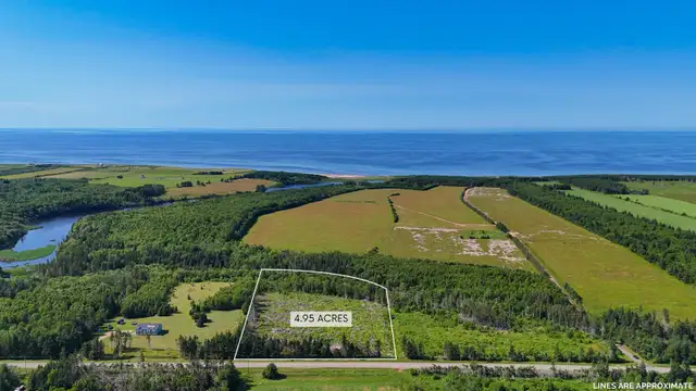 4.95 Acres For Sale Northside Road, PEI62863775286657121