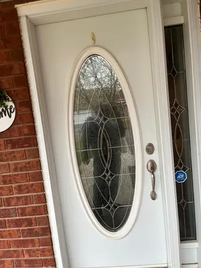 Front door with glass insert for sale, View more