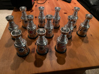 LOS ANGELES KINGS Labatt's NHL Mini Stanley Cup Trophy 4.25 X 2. Used.