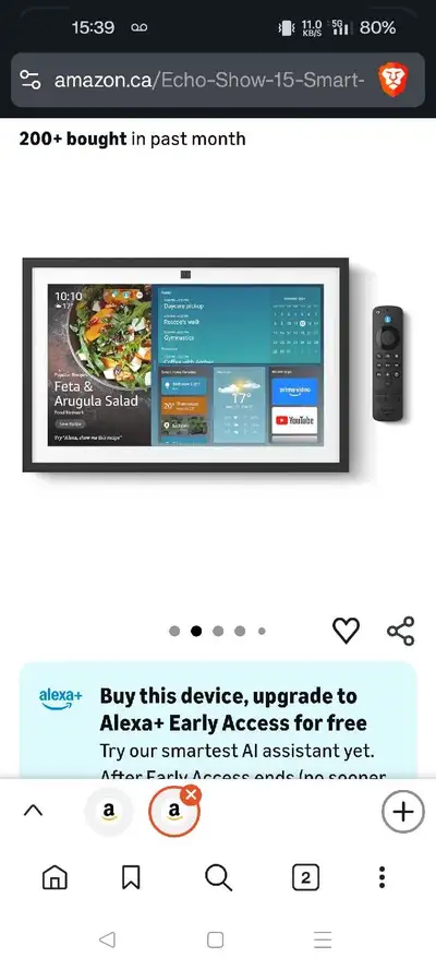 Amazon Echo Show 15.6" - Brand new - comes in box w. everything, View more