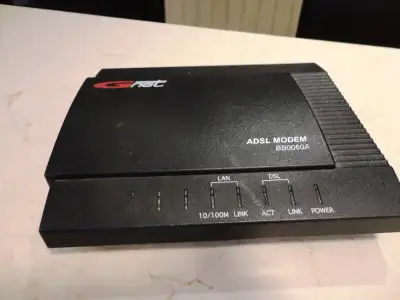 GNet ADSL Modem BB0060A  - Works fine (No Plug Included), View more