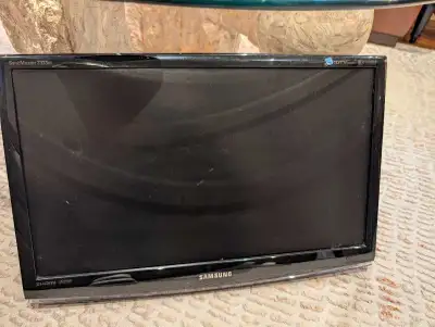 Reduced price!Samsung 23" HDTV with attached wall mount bracket, View more