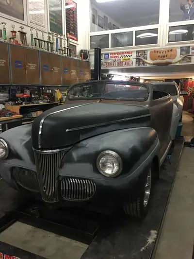 The Ultimate Pre-War Street Rod This is a rare opportunity to own a meticulously executed, frame-off...