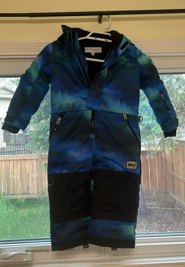 Deux par Deux Premium Brand New One-Piece Snowsuit -86cm in Clothing - 2T in Calgary - Image 2