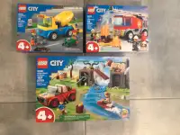 Lego city variés 4+ neufs 