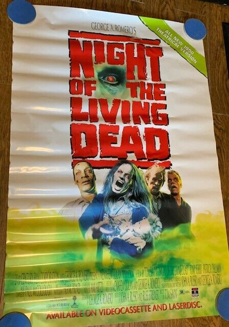 NIGHT OF THE LIVING DEAD 1990 Tony Todd George A Romero OrigInal in Arts & Collectibles in City of Halifax
