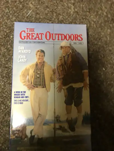 The Great Outdoors Movie Vintage VHS Cassette Tape, View more