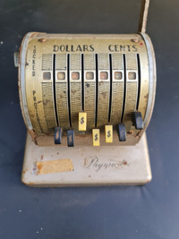 Vintage Paymaster Check Writer