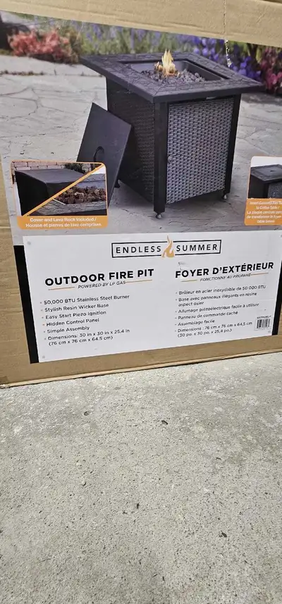 Outdoor fire pit , View more