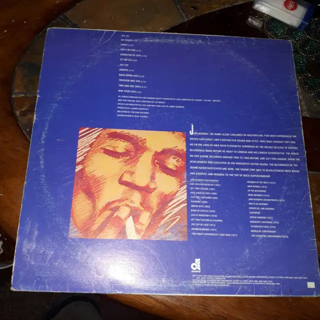 1980  Hendrix vinyl  Before London #7101.63010224029955121