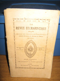 La revue Eucharistique 1905 Antiquité