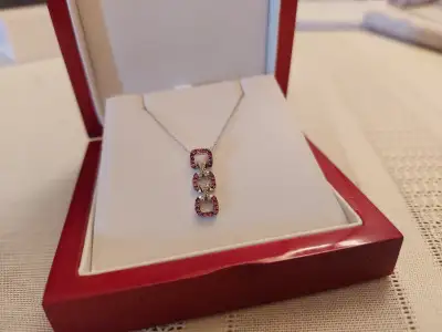 White gold necklace 10K . Delicate white gold chain 17 inches 10, View more
