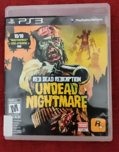 PS3 Red Dead Redemption: Undead Nightmare PlayStation 3