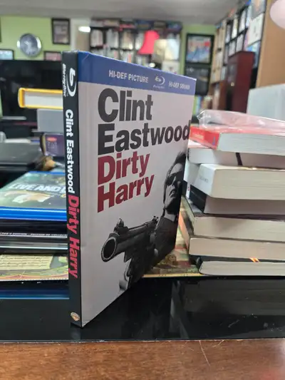 Dirty Harry on Blu-ray, Digi-book, Clint Eastwood only $10, View more