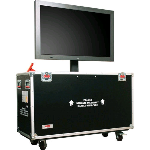 Gator GTOURLCDLIFT55 Lift Road Case for LCD/Plasma Screens Pro Audio