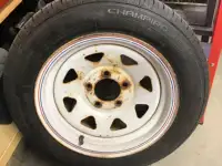 Trailer Tire and Rim