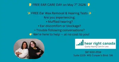 Free ear wax removal , View more