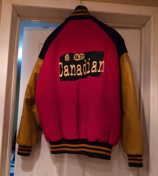 Molson Canadian wool letterman jacket  mens XL  in Men's in City of Toronto - Image 2