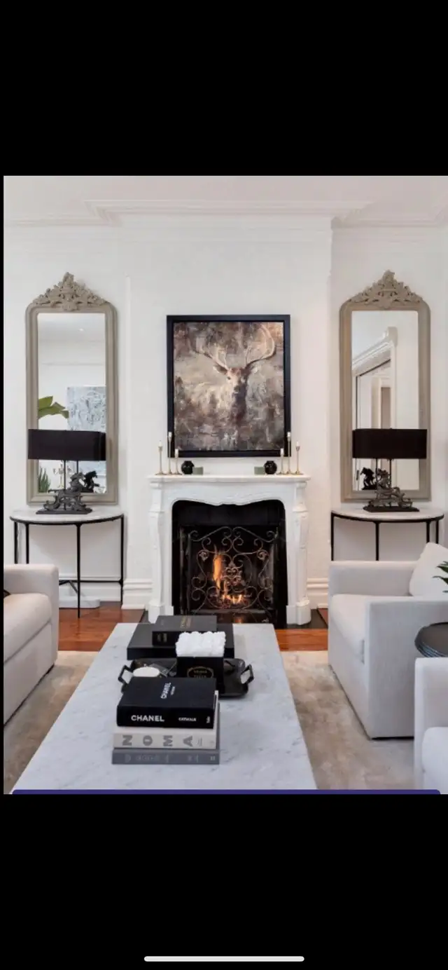 FRENCH ROCOCO GATE  TABLE LAMP - set right and left lamps in Indoor Lighting & Fans in City of Toronto - Image 3