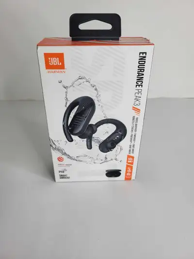 JBL Endurance PEAK3 Earbuds BRAND NEW JBL Wireless Earbuds -Blac, View more