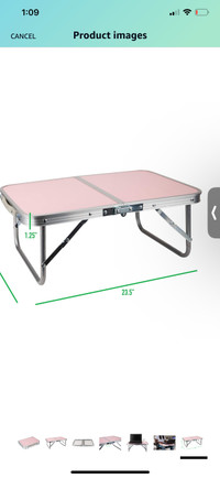 Lap top stand / bed tray 