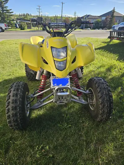 2006 Suzuki LTZ 400 really good shape I went from a race quad to a four-wheeler little easier on me...