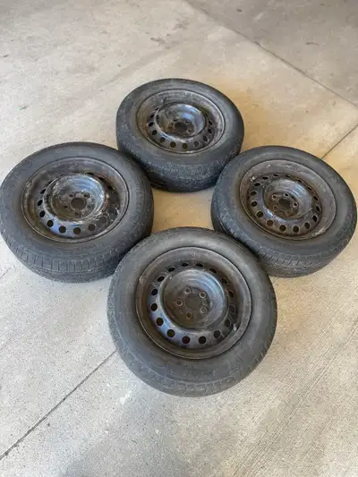 $50 a wheel. Came off a 2010 Toyota Corolla. Lots of tread as the car was a work from home situation...