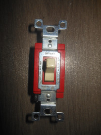 2 pole single circuit switch