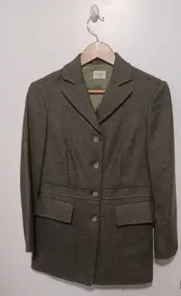 United Colors of Benetton - Hunter Green Wool Riding Jacket