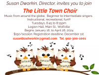 The Little Town Choir seeking new members!