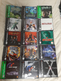 PlayStation 1, 2 and 3 Games For Sale. Complete and Like New!