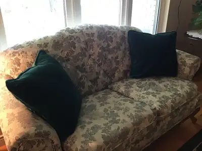 Colonial Clawed leg sofa and Love seat, View more