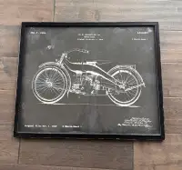 Harley Davidson print 