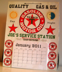 Texaco 2011 calendar