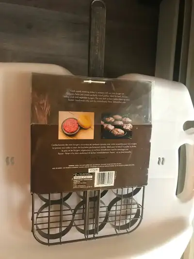 3 Brand new Mini burger BBQ grills, View more
