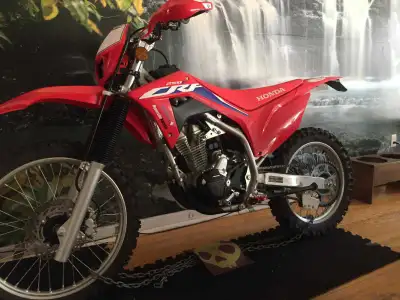 2024 CRF-250F 85km only a tank of fuel driven since new Many extras headlight kit complete engine gu...