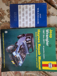 Jeep repair manual 87-2011 + 93 owner manual