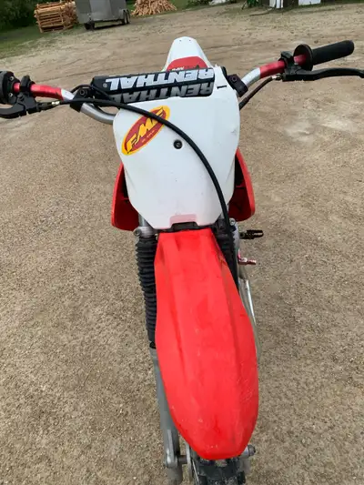 selling my 2012 crf100f because l grew out of it and need a upgrade it is in good shape and it has a...